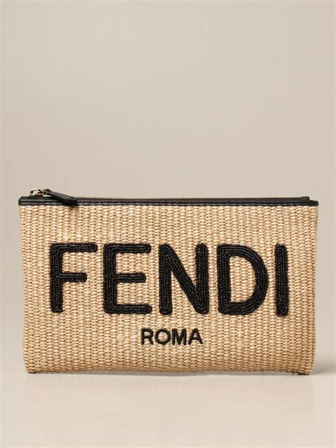 pochette fendi gialla|Borse FENDI da Donna .